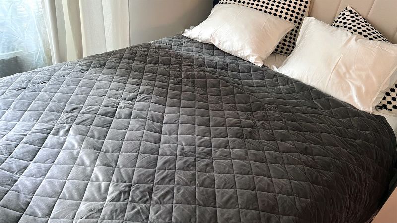 Weighted blanket made online of