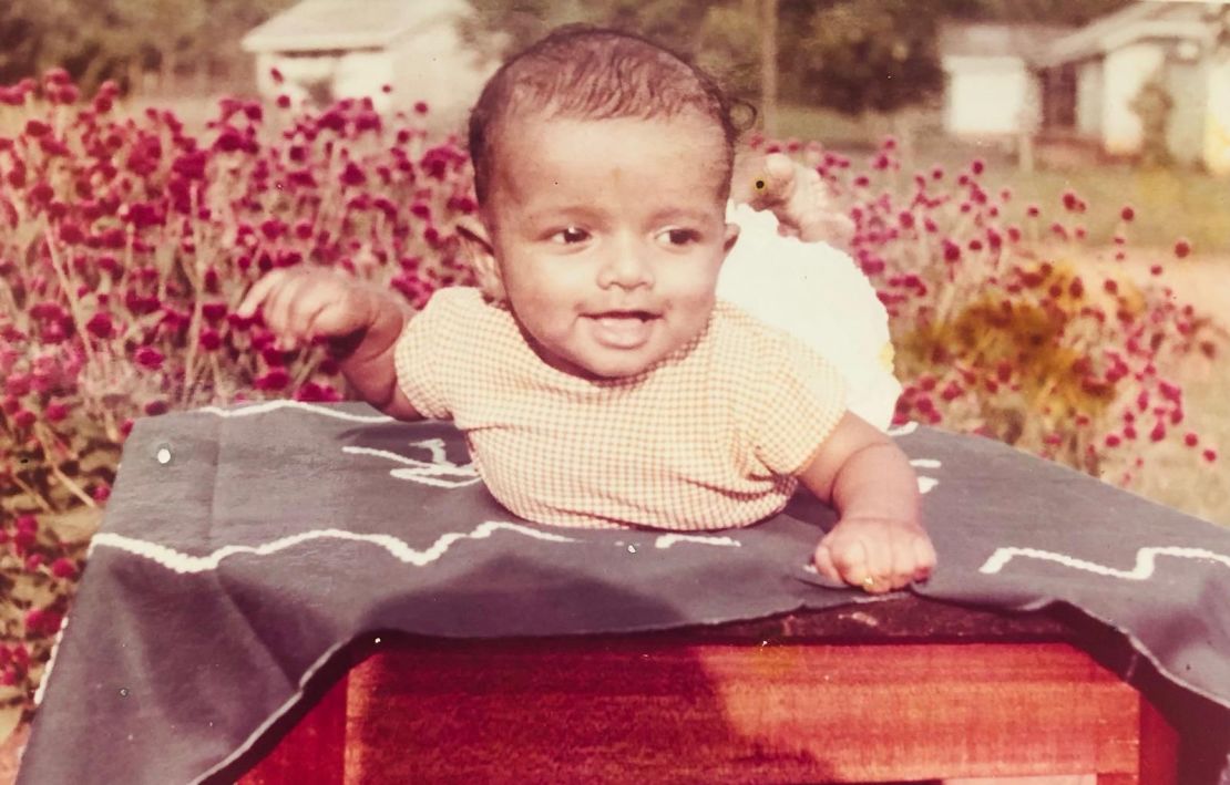 Dr. Mathew at 8 months old in Kabba, Nigeria.