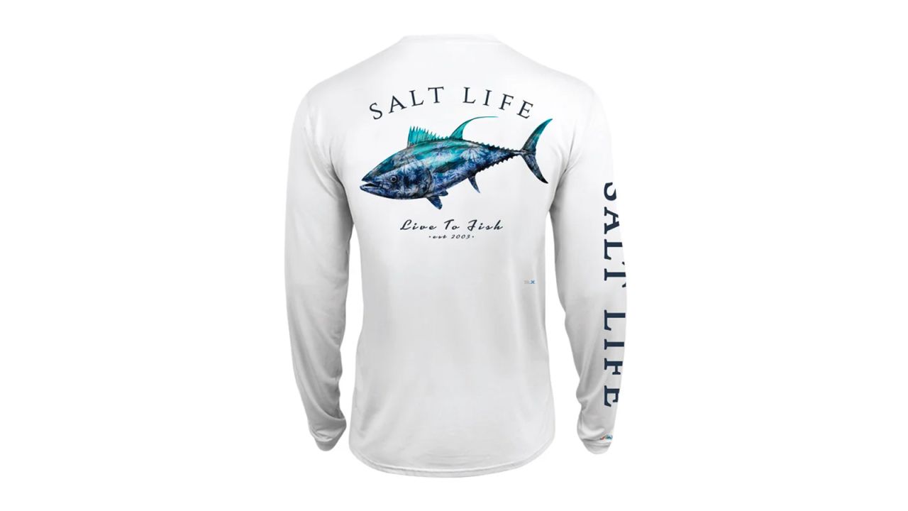 Salt Life Long Sleeve Performance Pocket Tee cnnu