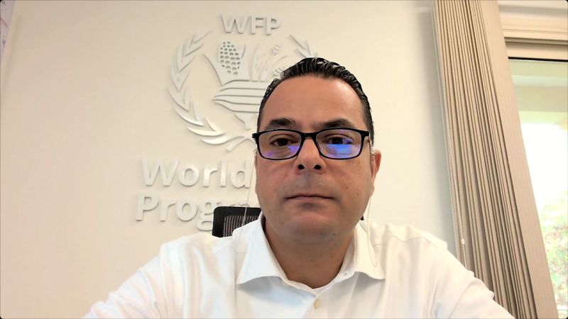 World Food Programme director speaks about struggle to find food in Gaza