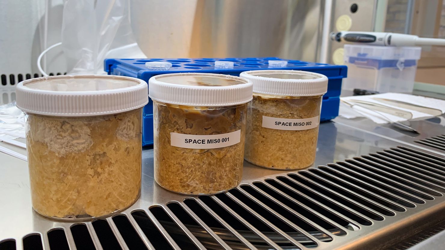 Researchers compared the "space miso" after fermentation at the International Space Station.