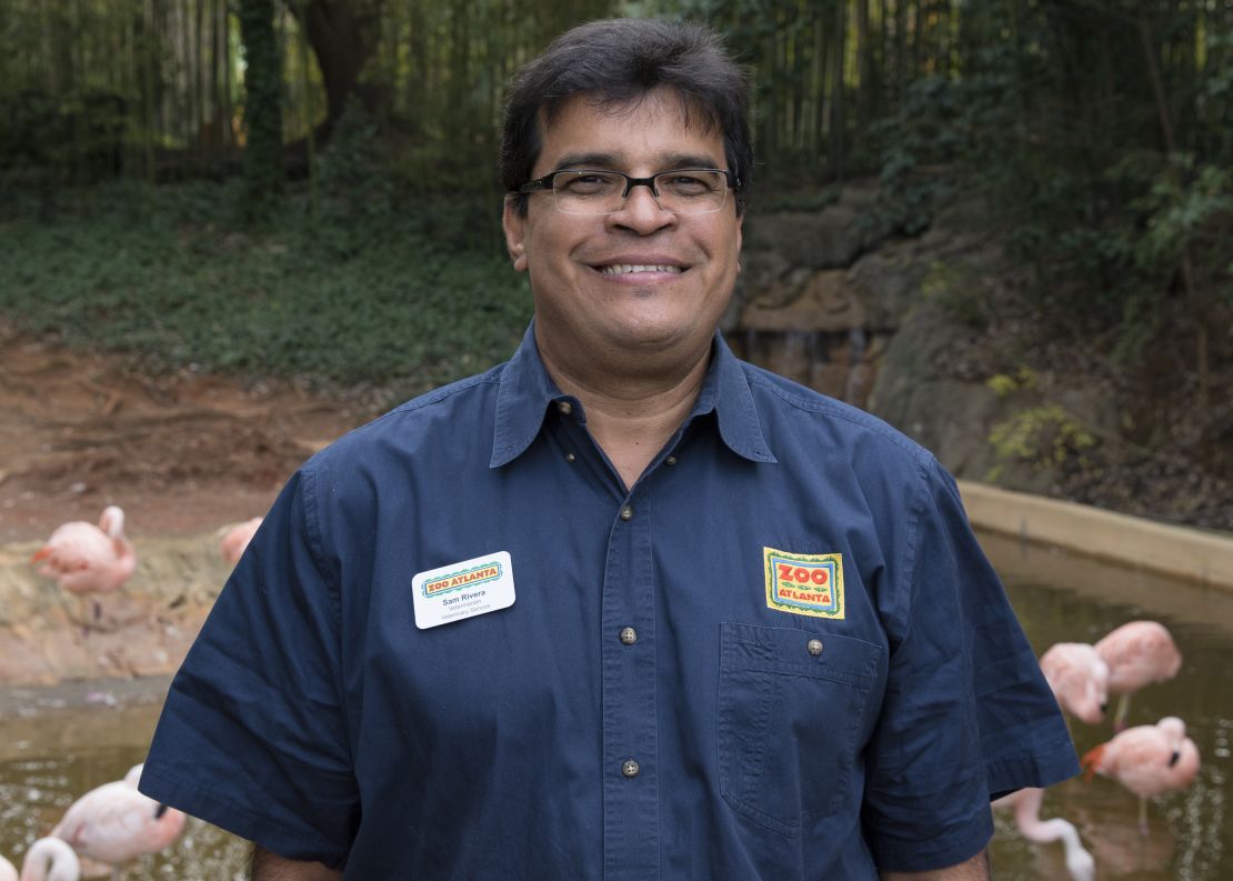 Dr. Sam Rivera, Vice President of Animal Health, Zoo Atlanta.