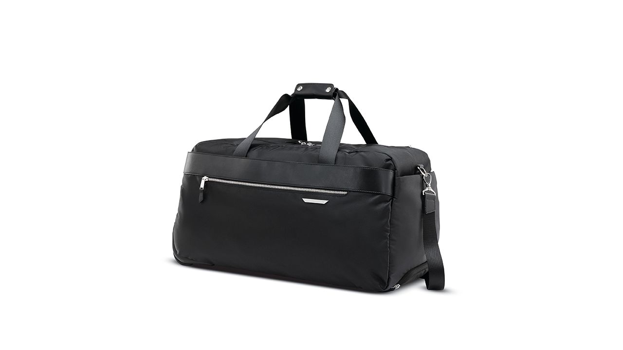 A photo of the Samsonite Just Right Weekend Wheeled Duffel