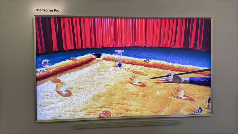I just saw Samsung’s The Frame Pro at CES 2025, and I have questions ...