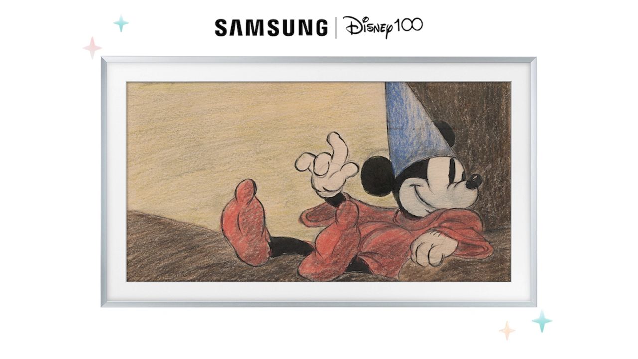 Samsung launches The Frame TV Disney100 Edition