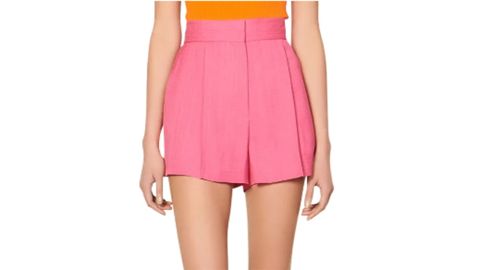 Sandro Benjamin High Waist Shorts