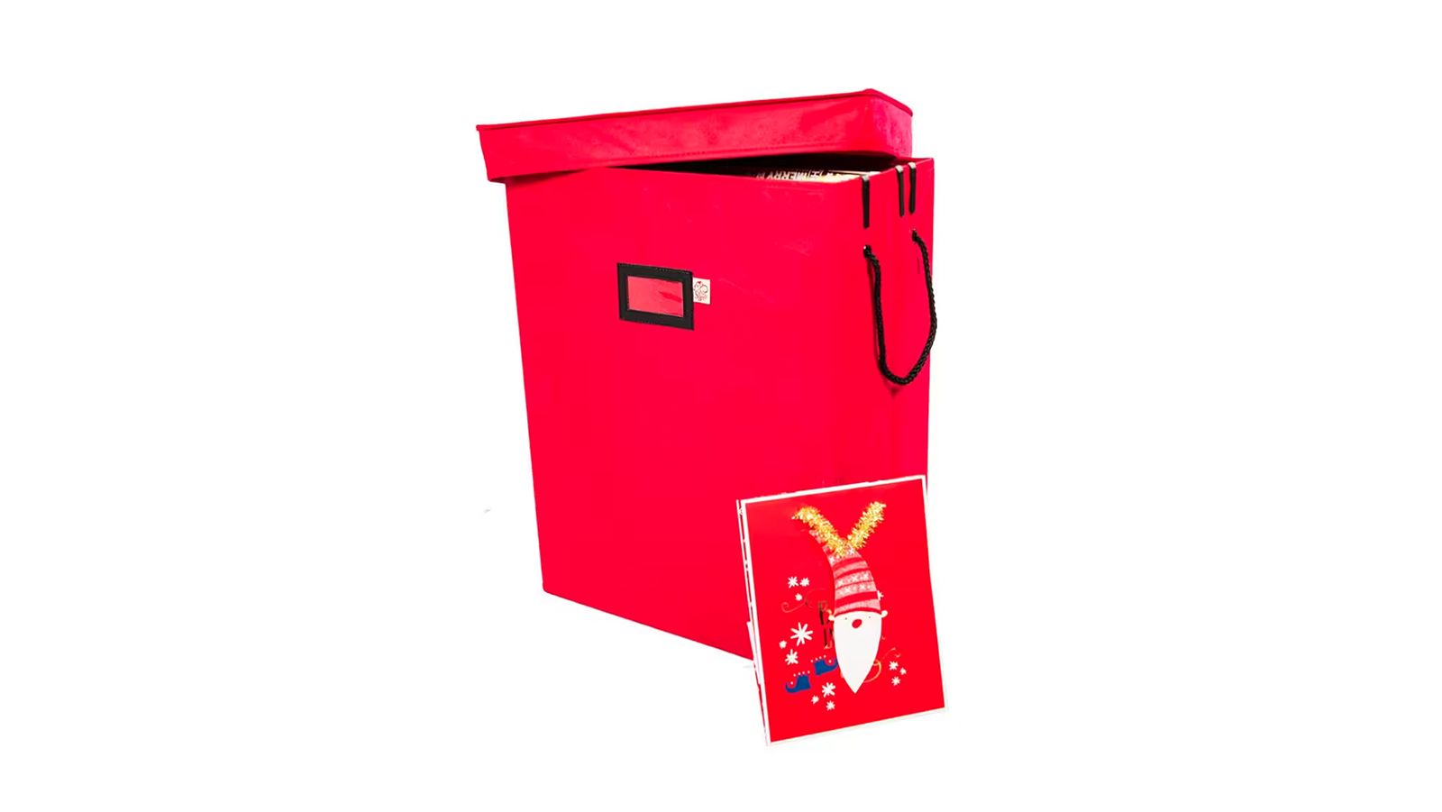 Santa's Bags Wrapping Paper Storage Bag - Red
