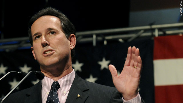 Rick Santorum on John King USA Tonight at 6pm ET CNN