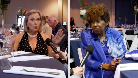 CNN’s Jeff Simon spoke to multiple voters at a Democrat Party dinner in Columbia, South Carolina about the party’s leadership and future.