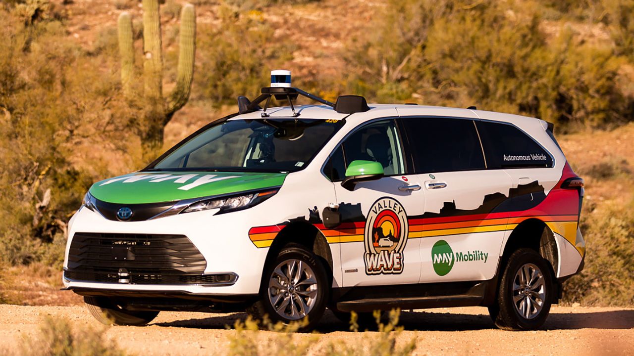 May Mobility announced the launch of the company’s first driverless service for riders on public roads in Sun City, Arizona. 