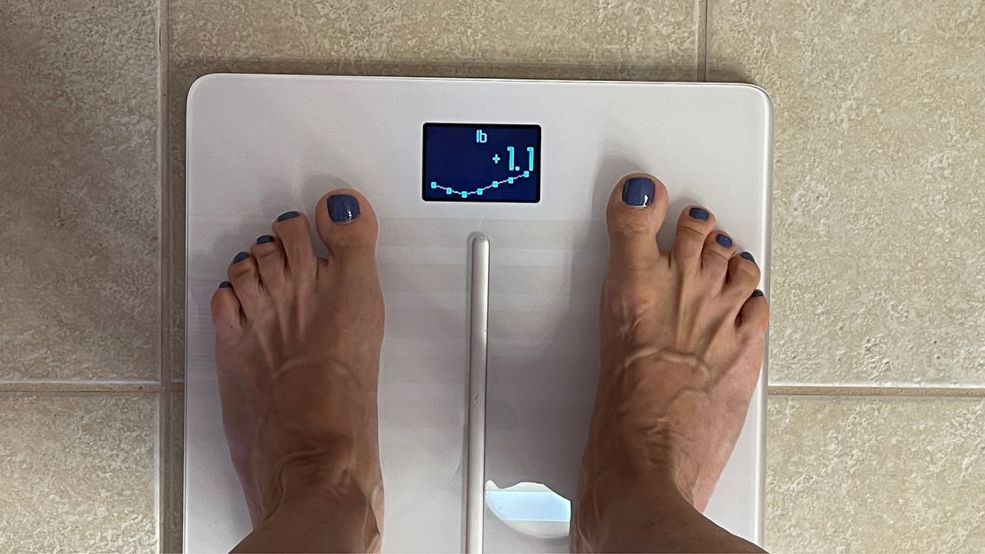 Scale Body Weight, Smart Bathroom Weight with Fat Percentage BLACK
