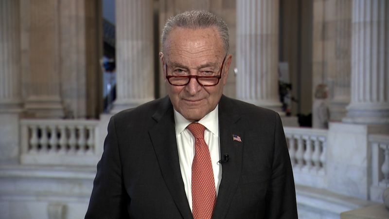 Schumer reacts to Rep. Green being removed from House chamber for protesting | CNN Politics