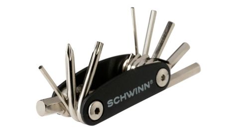 Schwinn 9-in-1 బహుళ-ప్రయోజన బైక్ సాధనం