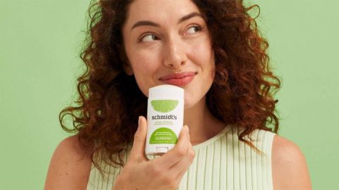 Schmidt's Deodorant Stick, Bergamot + Lime