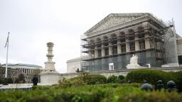 WASHINGTON, DC - APRIL 07: The U.S. Supreme Court is seen on April 07, 2025 in Washington, DC. On Monday, the Trump administration requested that the Supreme Court block a lower court's order stating that officials must return a man mistakenly deported to El Salvador to Maryland. (Photo by Kayla Bartkowski/Getty Images)