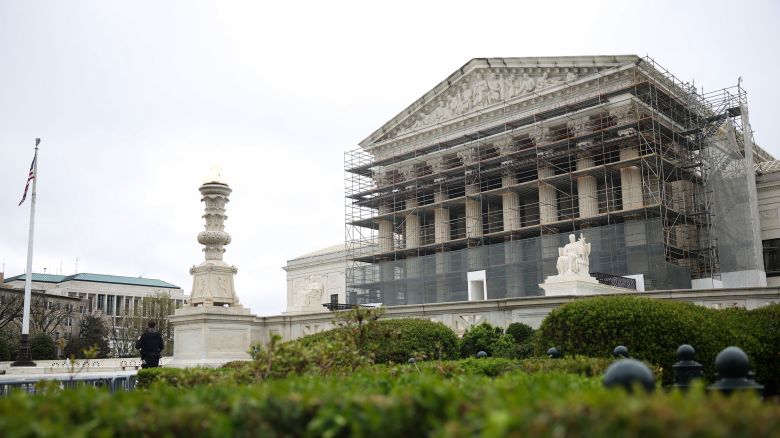 The U.S. Supreme Court is seen on April 07, 2025 in Washington, DC.