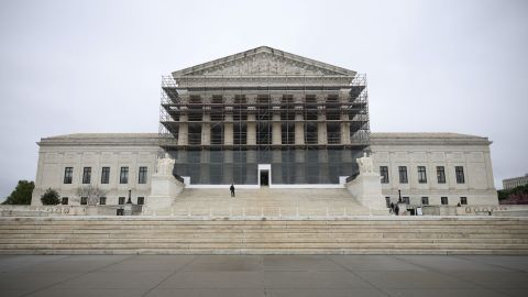 The U.S. Supreme Court is seen on April 07, 2025 in Washington, DC.