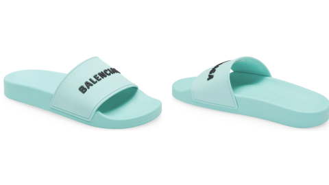 Balenciaga Logo Sport Slide
