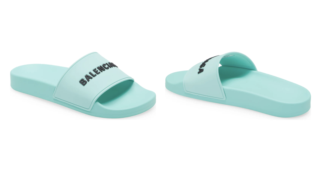 Balenciaga Logo Sport Slide