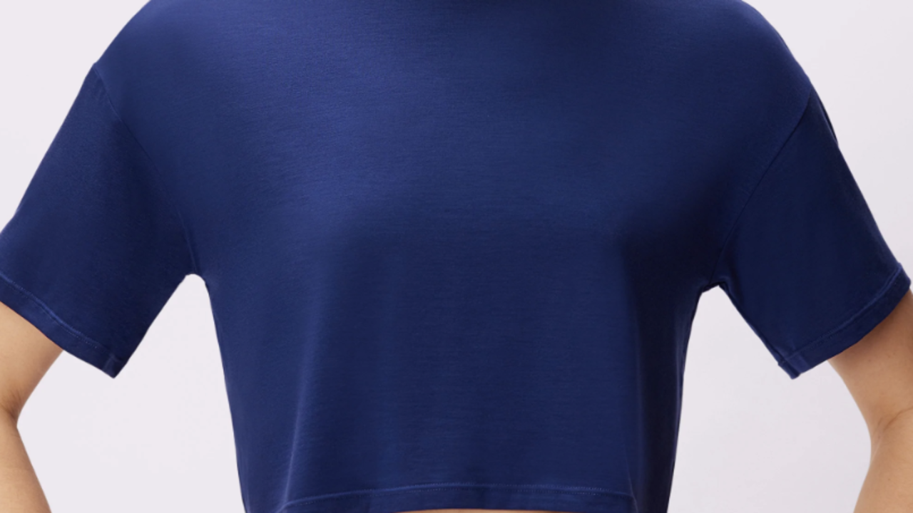 Breezy Crop Tee