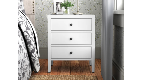 Andover Mills Rushville Three Drawer Nightstand