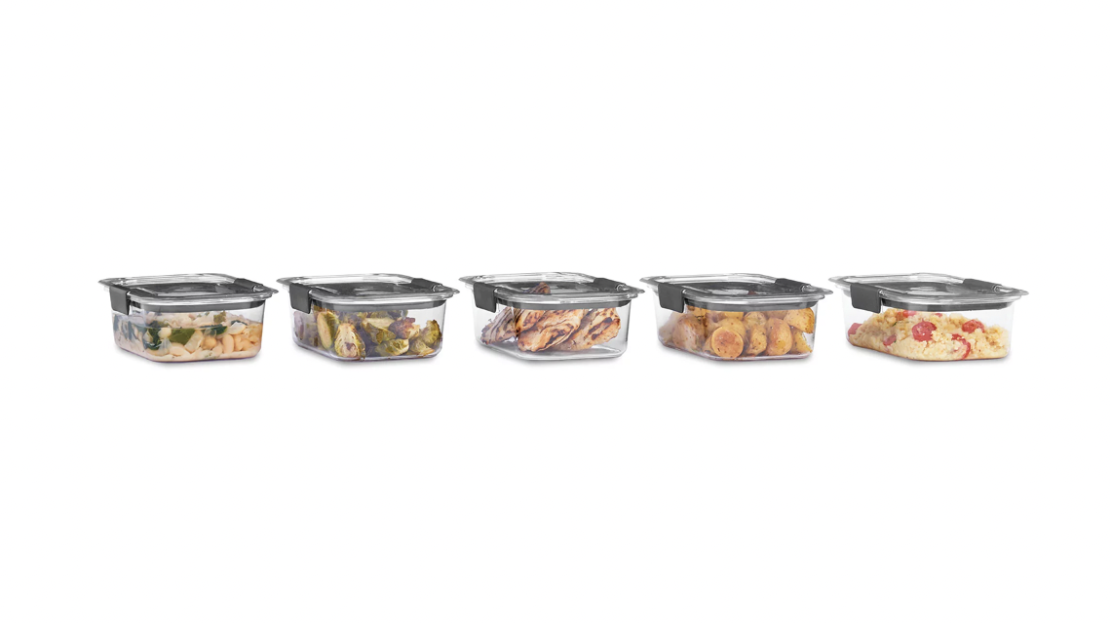 Rubbermaid 4.7 Cup Deep Food Storage Container Medium (2 ct