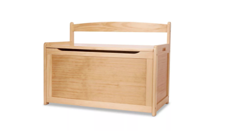 Melissa & Doug . wooden toy chest