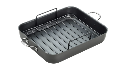 T-fal 14-Inch Nonstick Hard Anodized Aluminum Roasting Pan