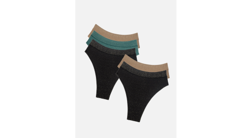 High Waist Thongs (5-Pack)