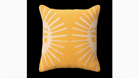 sun outdoor pillow