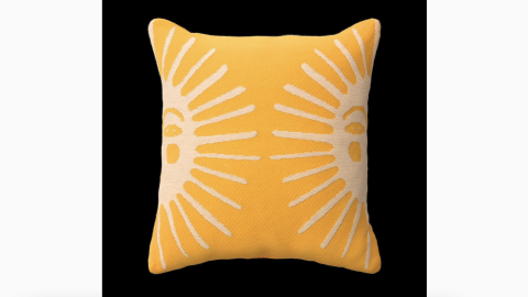 Sun Outdoor Throw Pillow