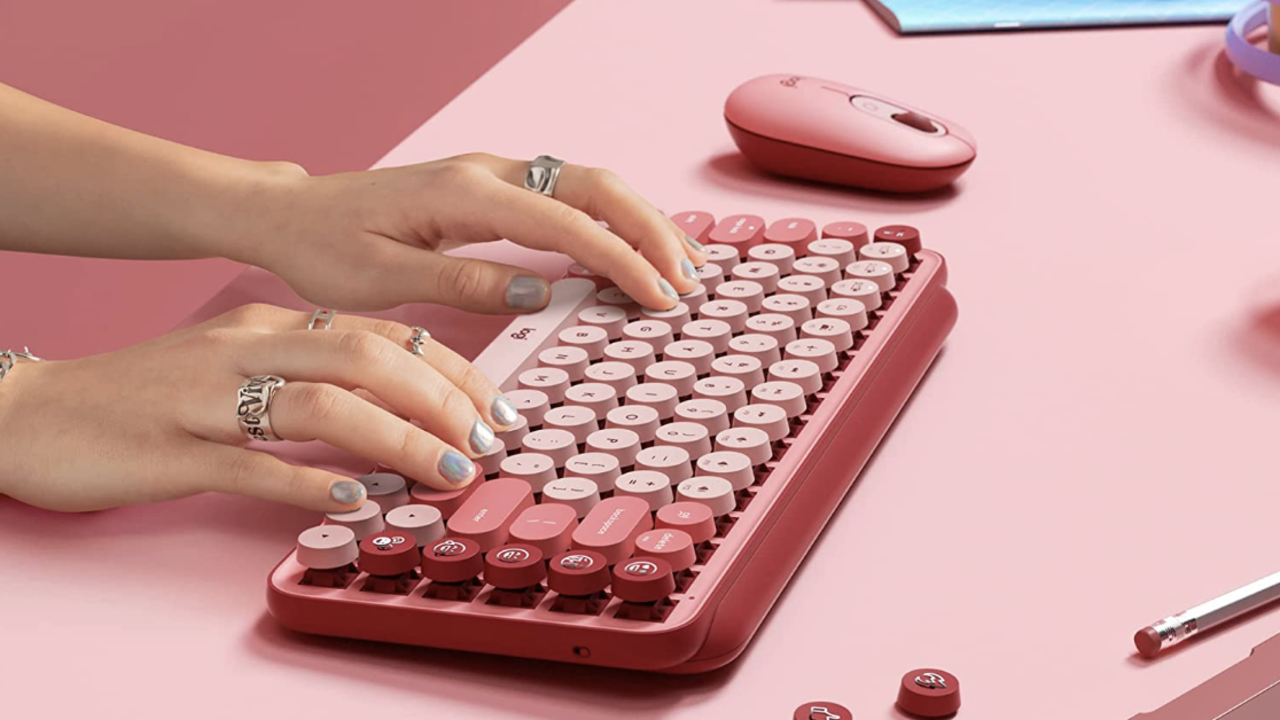 Logitech Pop Keys sale: Get 36% off a colorful mechanical keyboard we love | Underscored