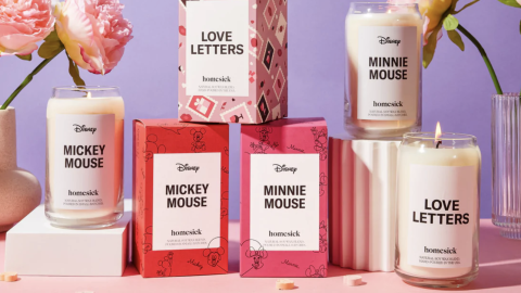 Homesick Candles for Valentine's Day