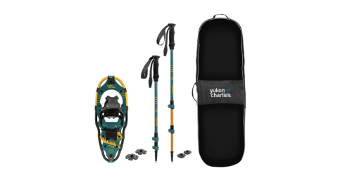 Yukon Charlie's Minimalist One Pull Snowshoe Set