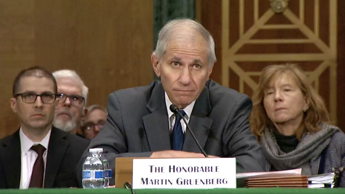 Martin Gruenberg, chair of the Federal Deposit Insurance Corporation, told senators on Tuesday he was troubled by the allegations detailed in a Wall Street Journal investigation.