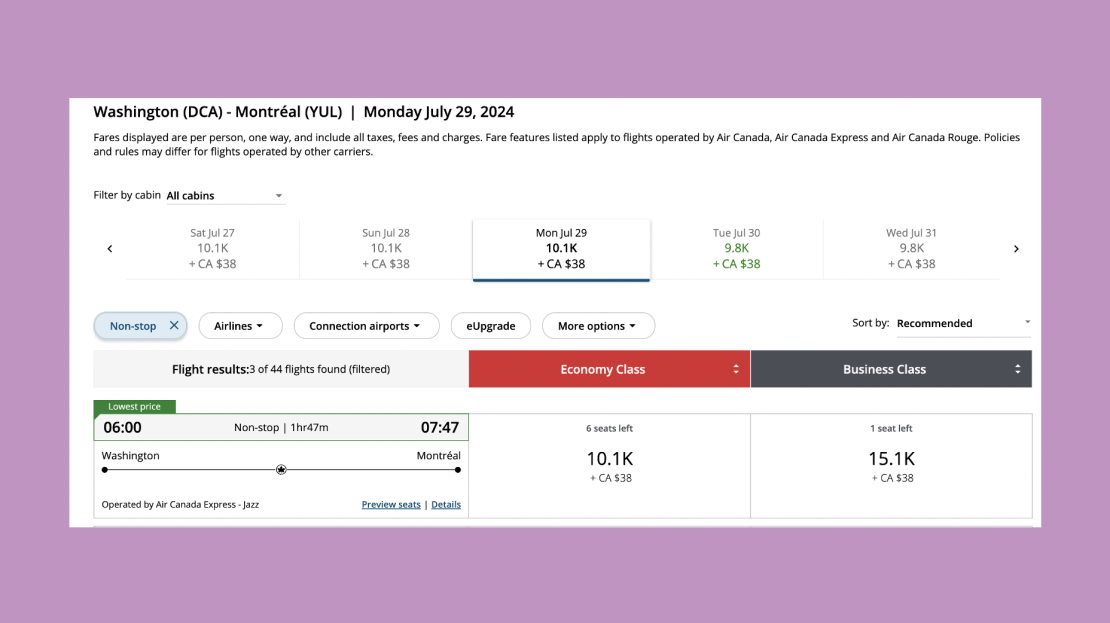 Bilt announces a transfer bonus to Air Canada Aeroplan on Rent Day