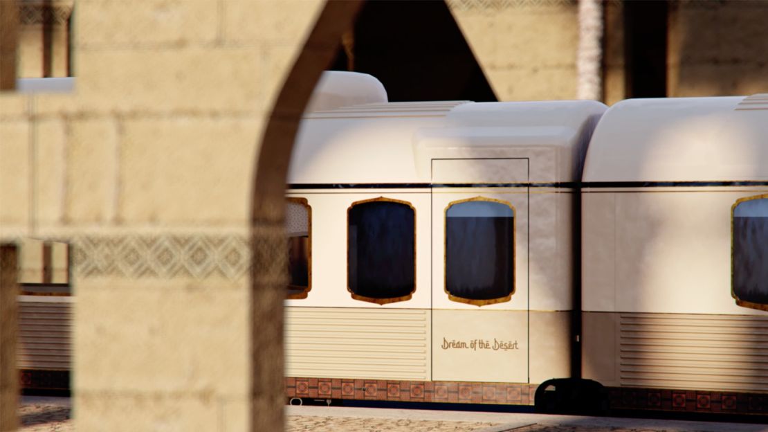 The “fully-customized” trains, made up of 40 luxury cabins, are already under construction.