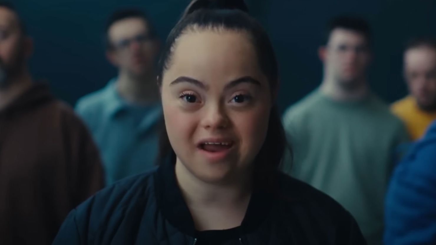 Actress Madison Tevlin in the "Assume That I Can" Down Syndrome awareness ad