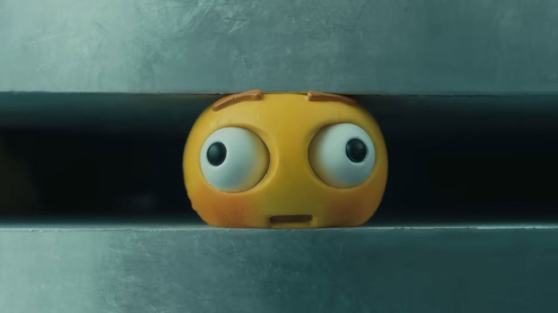 Even emoji aren't safe from the hydraulic press in Apple's iPad Pro ad.