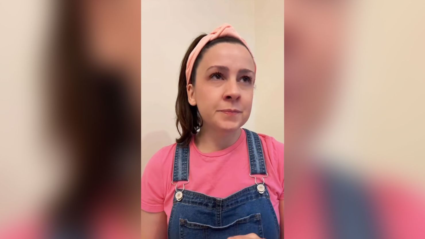 Rachel Griffin Accurso, better known to young kids as "Ms Rachel," in a screenshot from a recent video posted to her Instagram.