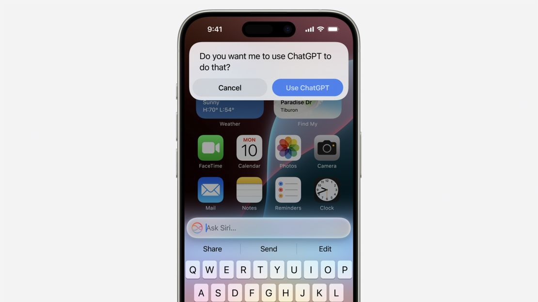 During its annual Worldwide Developers Conference, Apple unveiled a partnership with OpenAI that will integrate ChatGPT into many Apple devices.