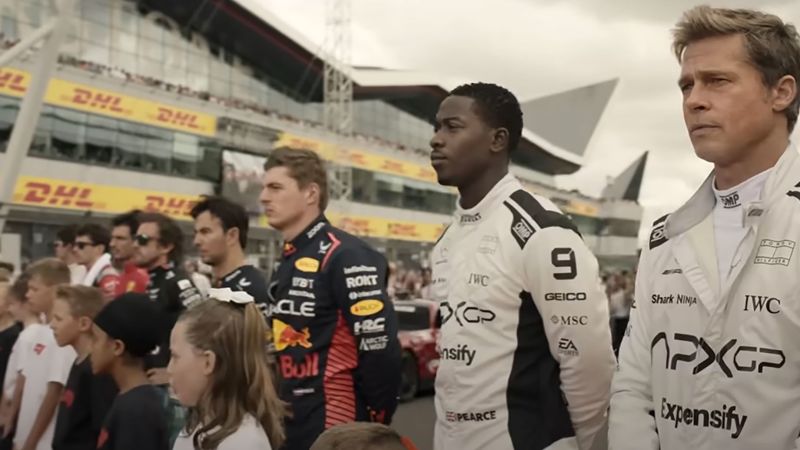 See Brad Pitt in action as a Formula 1 driver in the “F1” teaser