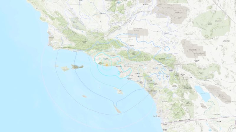 Earthquake of magnitude 4.7 shakes parts of Southern California