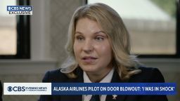 Emily Wiprud, the first pilot of Alaska Airlines Flight 1282 on January 5, in an interview with CBS News on Wednesday.