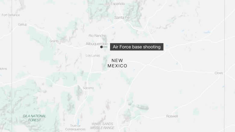 A shooting at Kirtland Air Force Base in New Mexico early Saturday morning left one airman dead and another wounded.