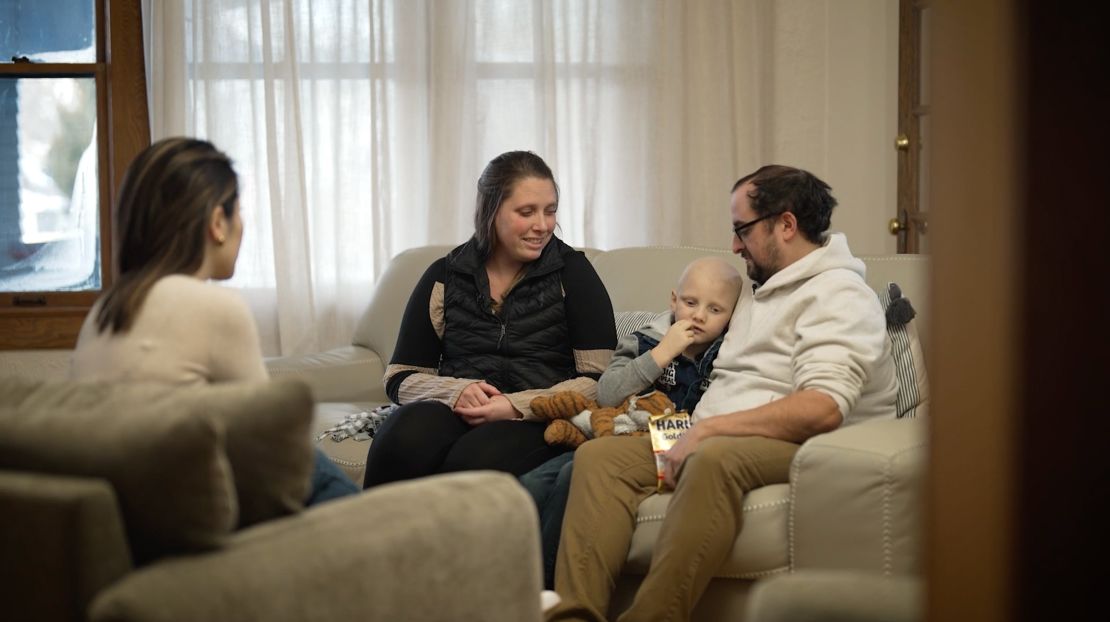 Aly, Cailen and Cody Vela, photographed talking to CNN's MJ Lee, say doctors across the country have come together to help them.