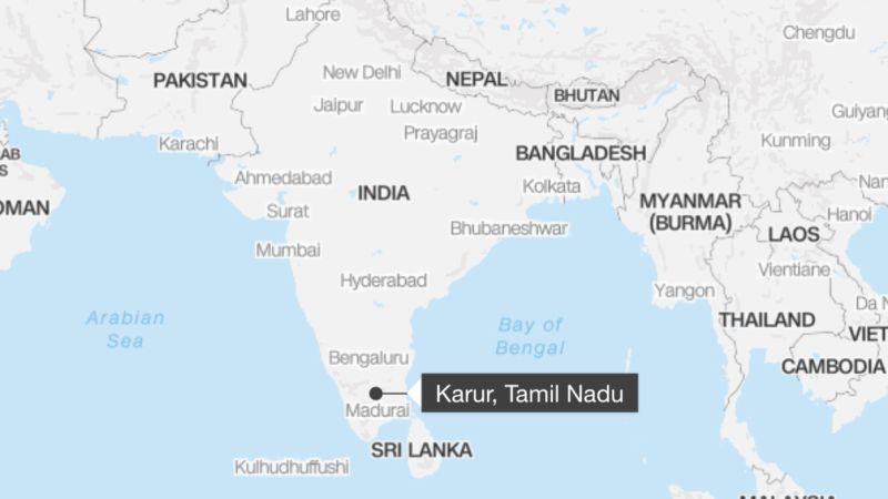Crowd crush in India at rally for actor-politician Vijay leaves at least 36 dead, over 50 injured | CNN
