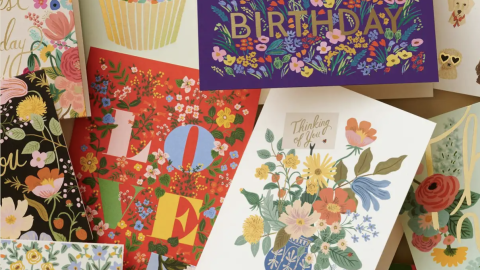 Greeting card Rifle Paper Co.