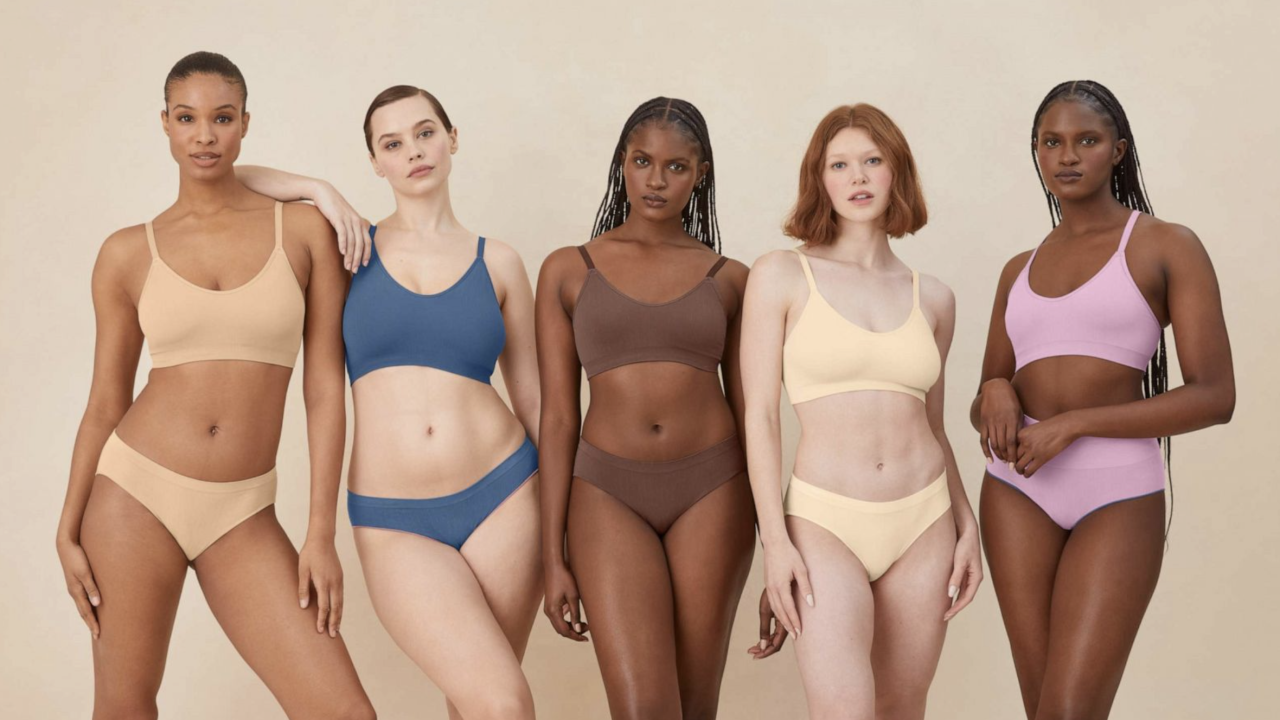 Bombas Ribbed Seamless Bralette