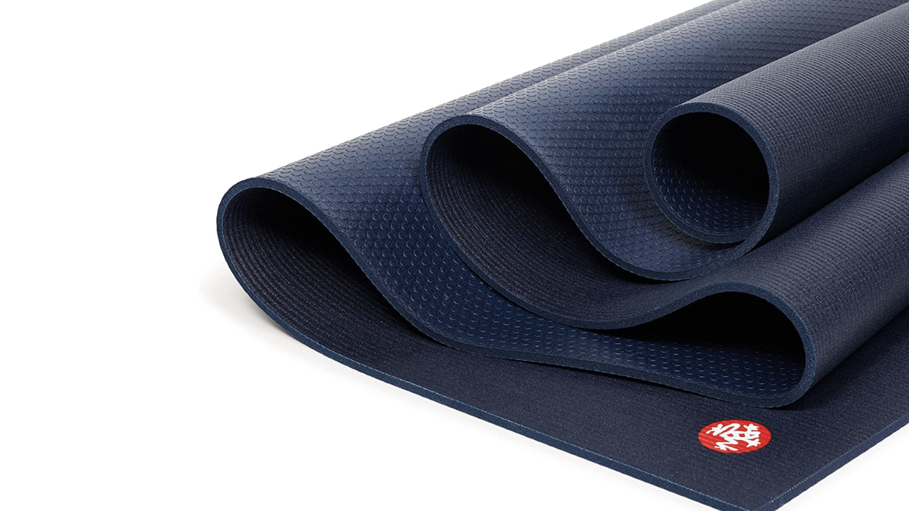 Sunny Health & Fitness Blue Yoga Mat 